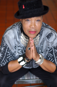 Rhodessa Jones in a Black Hat