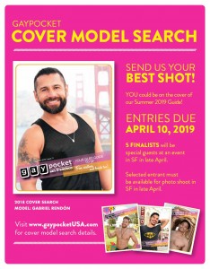 Poster for GayPocket SF Cover Model Party