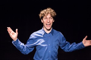 8065 Pictured: Gabriel A. Ross as Jason in John Fisher’s ACTION HERO; A Theatre Rhinoceros Production at The Phoenix Theatre. Photo by David Wilson.