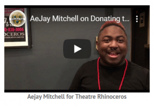 AeJay Mitchel for Theatre Rhinoceros