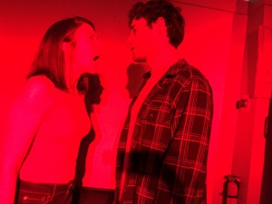 Polly Levi as Diana and Jacob Soss as Plant in RADICAL