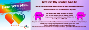 Give OUT Day banner