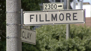 Fillmore Street Sign