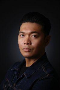 Melvign Badiola plays "Atkins" in The Debut of Georgia by Boni Alvarez