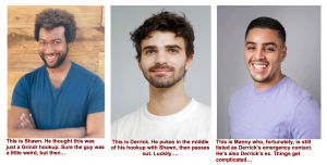 "Emergency Contact" Characters