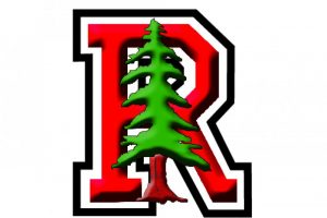 Letterman "R" with a Redwood Tree