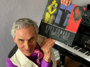 Mark Nadler with the Noel Coward Complete Lyrics Book