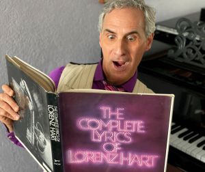Mark Nadler with the Lorenz Hart Complete Lyrics Book