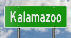 Highway Sign for Kalamazoo