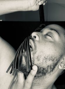 Devin A. Cunningham as Baby Boy in PILLOW TALK by Kheven LaGrone. Directed by Tanika Baptiste.  A Theatre Rhinoceros Production Photo by Tanika Bapatiste